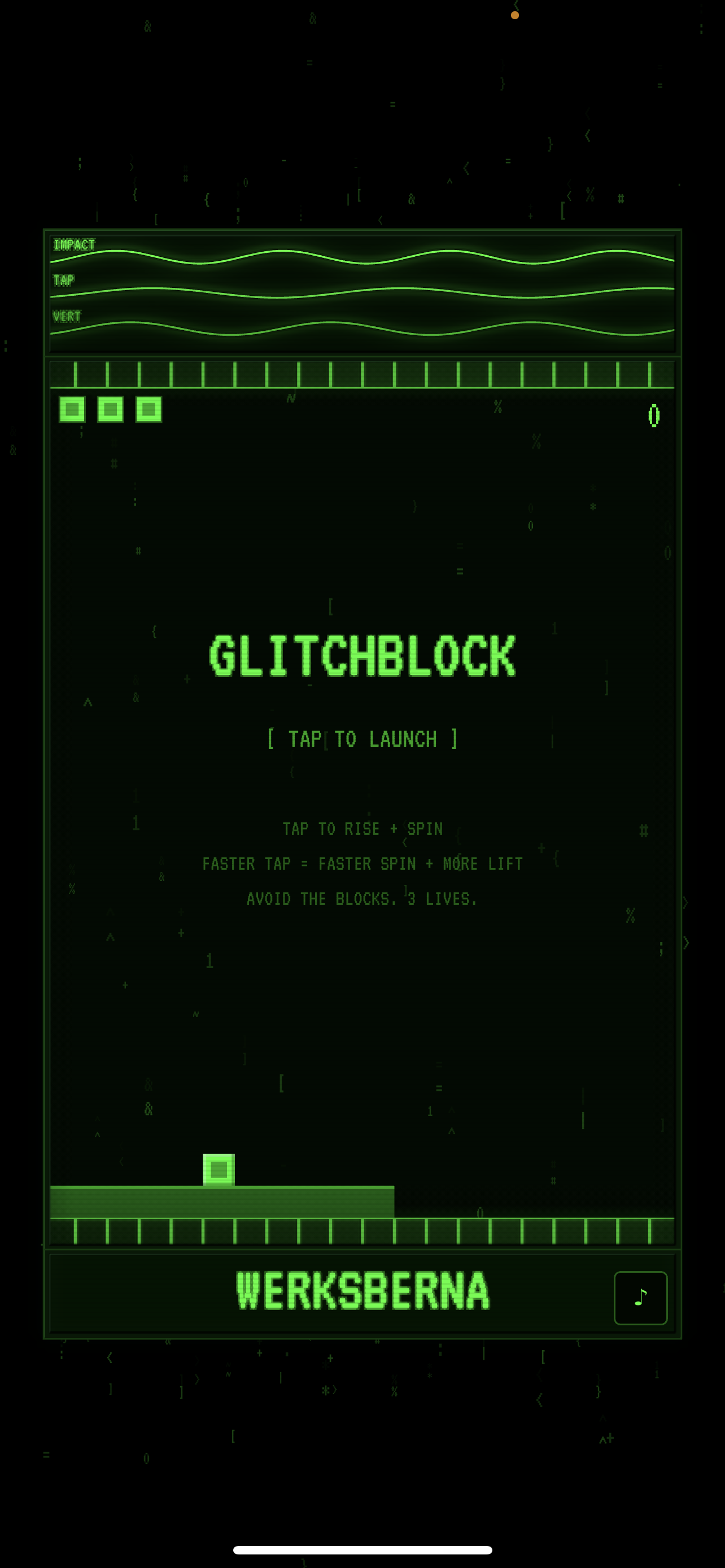 GLITCHBLOCK gameplay